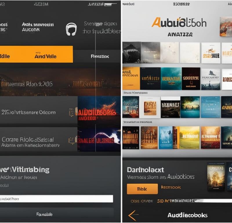 amazon audible vs audiobooks