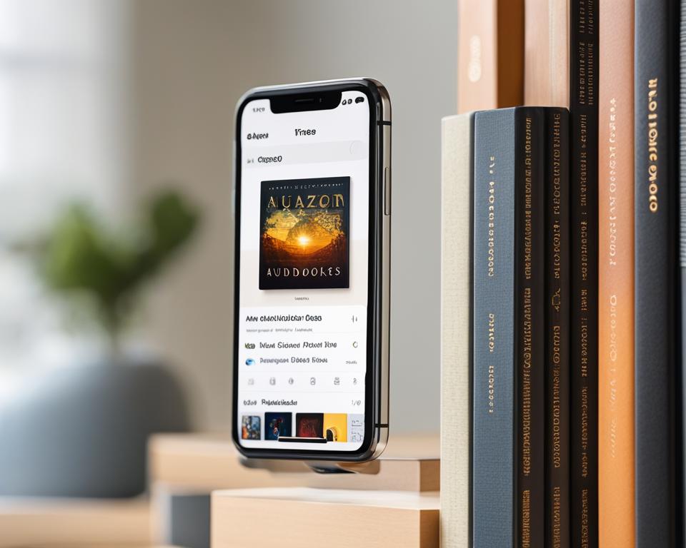 audio books app on iPhone